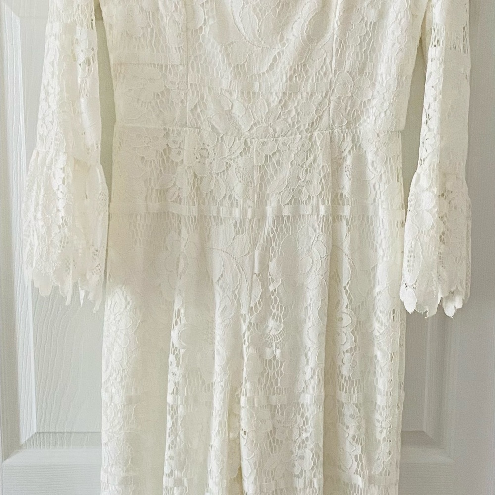 NEW! Lulus Ivory Lace Jumpsuit Original $88.00